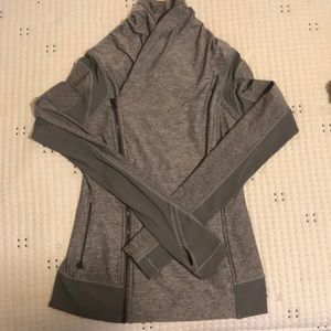 Lululemon grey double zip jacket